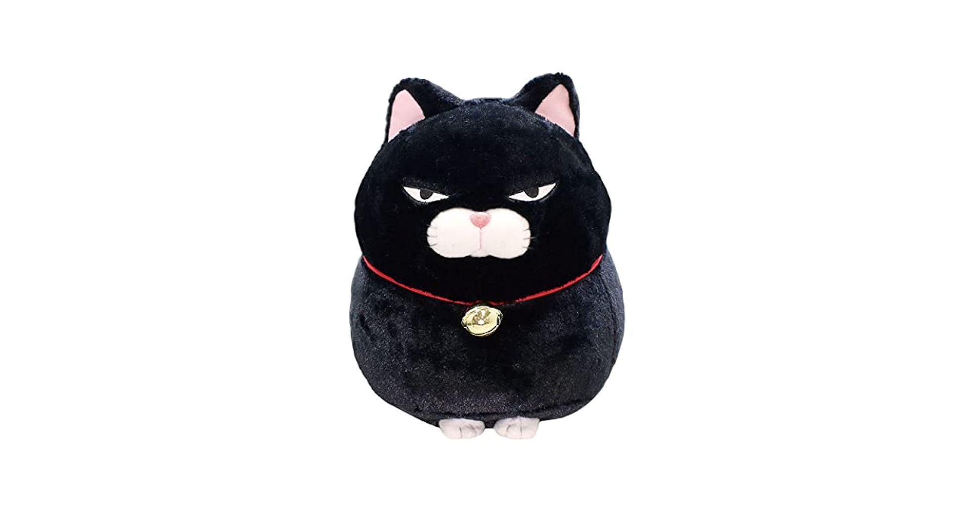 Amazon.co.jp: ひげまんじゅうBIGぬいぐるみ 黒豆 高さ約30cm