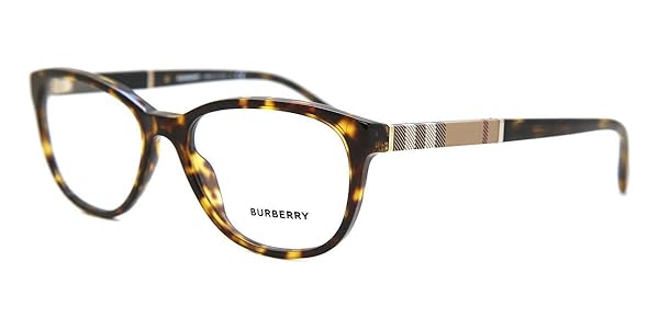 Amazon.com: BURBERRY Eyeglasses BE 2172 3002 Dark Havana