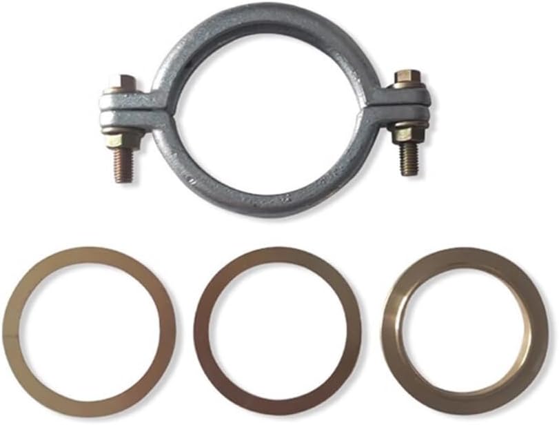 1 Set New EXH OUT CONNECTION CLAMP SCREWS NUTS For Car 4928804 4928803
