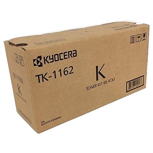 Toner noir TK-1162 Kyocera haute précision et son chiffon de nettoyage Micro Smartoners
