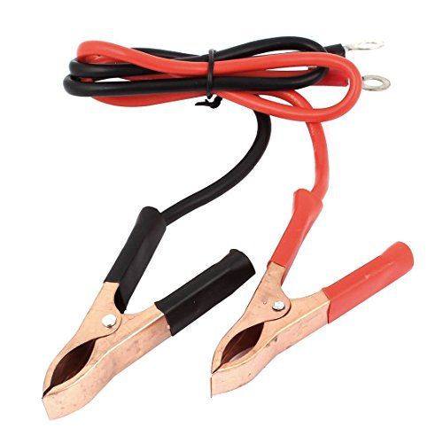 2 Pcs 30A Alligator Clips Booster Jumper Cable for Car Battery Charging Charger