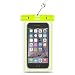 Universal Waterproof Case, JOTO Cell Phone Dry Bag for Apple iPhone 6S 6,6S Plus, 5S 5, Samsung Galaxy S6, Note 5 4, HTC LG Sony Nokia Motorola up to 6.0" diagonal (Green)