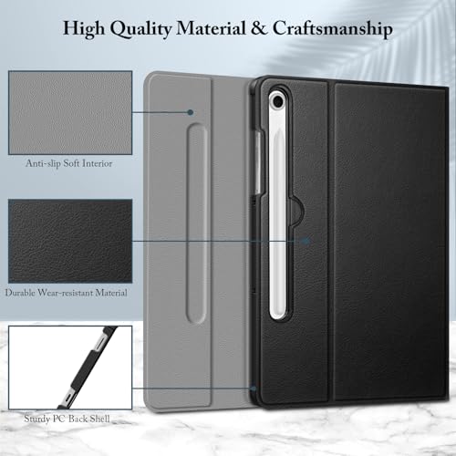 Image of Fintie - Samsung Galaxy Tab S9 FE 5G 10.9 inch /Galaxy Tab S9 11 inch 2023 Keyboard Case with S Pen Holder, Slim Stand Case with Wireless Bluetooth Keyboard