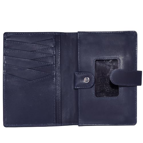 Image of ABYS Genuine Leather Unisex Passport Holder||Travel Wallet||Card Holder(Bombay Brown)