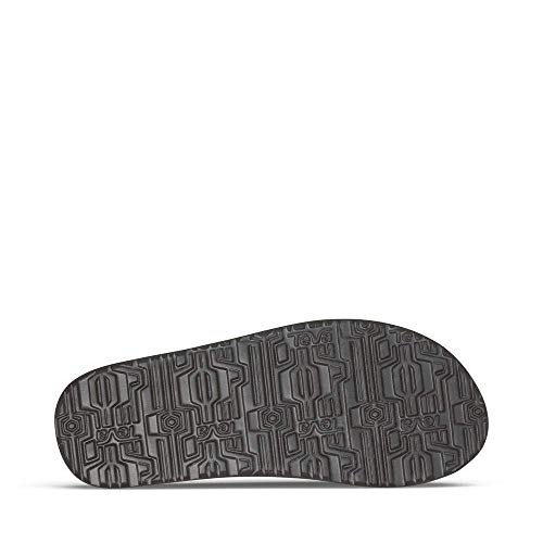 Image of Teva Men's Mush II Flip-Flop (15 /16 D(M) US, Quincy Dark Grey)