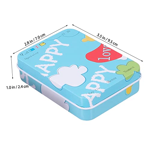 Caja cuadrada con tapa metálica 2 Imagen adicional