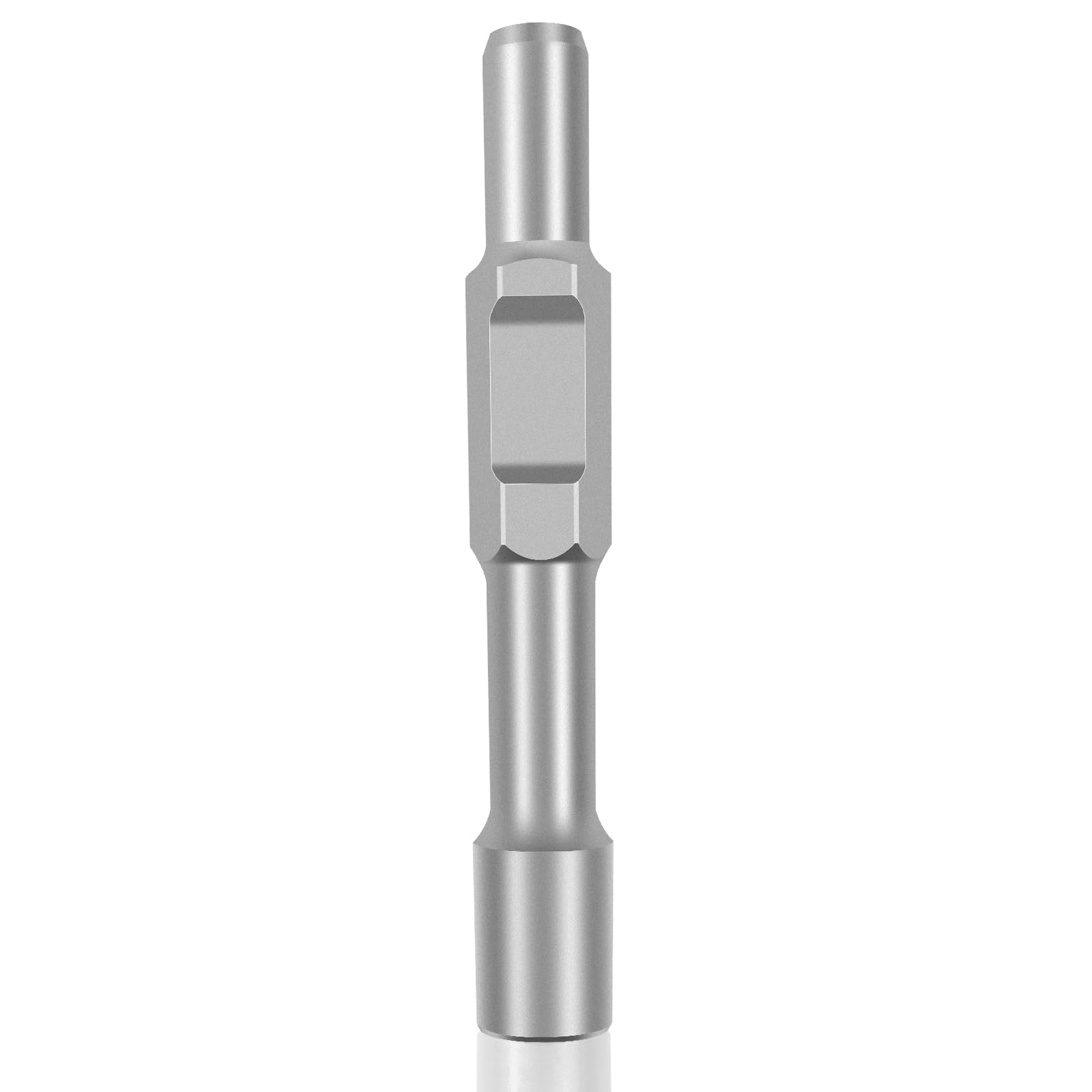 SDS HEX - Empujador de clavos para tierra, 257 mm, diámetro interior de 20,5 mm, diámetro exterior de 35 mm, para varilla de tierra, pincho de tierra