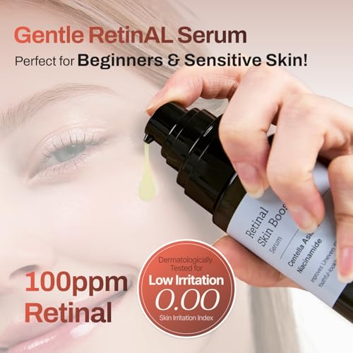 MEDITHERAPY Retinal Skin Booster Serum 5.07 fl. oz - 100ppm Retinal Ideal for Beginner & Sensitive Skin - Advanced Retinol Serum for Face - Retinaldehyde Facial Serum for Uneven Skin Tone & Fine Lines - Image 3