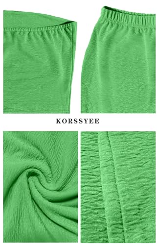 Image of Two Piece Dress Outfits for Women Sleeveless Tube Tops Bodycon Maxi Dress Summer Strapless Crop Top Sexy Suits Set