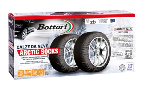Calze da neve omologate Italia, Arctic Socks Calze da Neve Bottari, 2 calze da neve, taglia L - 2