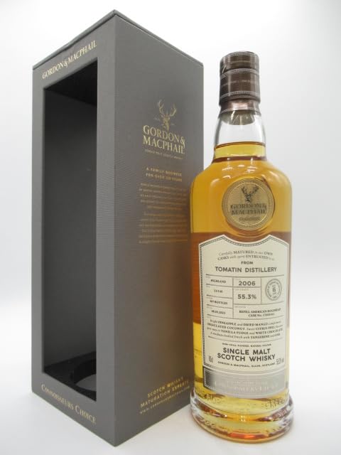 トマーティン 16年 ゴードン＆マクファイル カスク ストレングス 2006 トマーティン 16年 ゴードン＆マクファイル カスク ストレングス