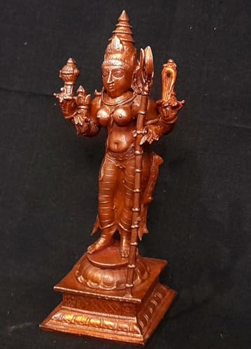 Image of Standing Raja Rajeshwari Murti Idol - 5 in - Pack of 1