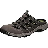 angesagtes Trekkingdesign Rieker Herren 8096 Slipper, Grau Kombi, 46 EU