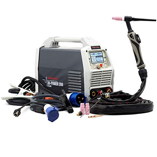 Bi-Power 200 DC TIG WIG DC PULS 200A Inverter Máquina de soldadura de acero inoxidable
