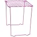 School Locker Organizer Kit - Accessories and Decoration Set with Mirror, Message Board, Bin, Rug and Shelf (Pink)