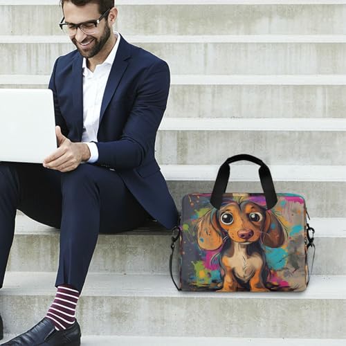 Bolso para laptop 15.6 pulg con cierre y diseño cartoon miniatura 3