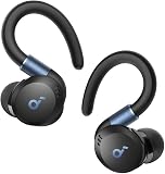 soundcore Anker Sport X20 Wireless Workout Headphones, Rotating and Extendable Ear Hooks, Noise Cancellation, Deep Bass, IP68 Waterproof, Sweat-Proof, Dustproof, 48h Play (Refurbished) - 1