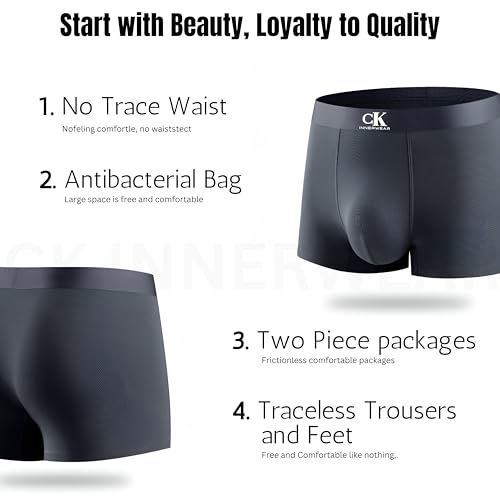 Image of CK INNERWEAR Plain Unique Strechable Underwear for Men (Multi Colour)