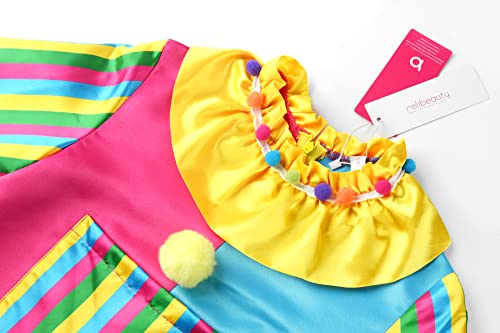Disfraz de Payaso para Niños y Niñas con Peluca miniatura 3
