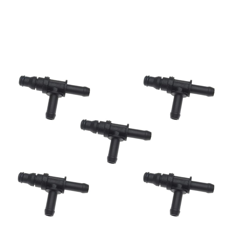 Ddywtrnnb 5 Pcs Expansion Tank Exhaust Water Hose Connector 1/2/5/10 A2125013925 Compatible With Mercedes-Benz W212 E180 E200 E250 W218 Cls300 Cls320 Cls350(5 Pcs)