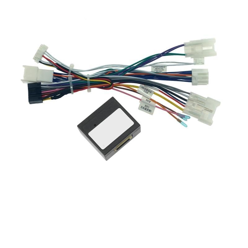 Car for Audio 16pin Wiring Harness Adapter with Canbus for Lexus RX 300/Harrier(98-03) Android Stereo Installation #CA6770 - (Color Name: CANBUS Box Harness)