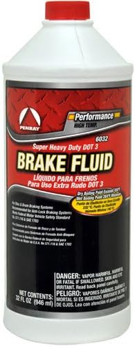 BRAKE FLUID, DOT 3 (32 OZ) PR-6032