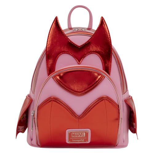 Loungefly Marvel: Scarlet Witch - Wanda - Light-Up Cosplay Mini Backpack - Collectible Bags