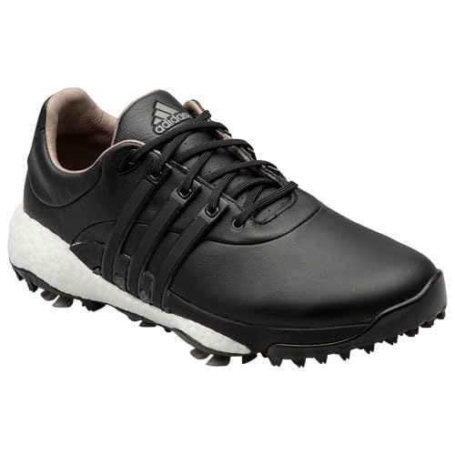 adidas Men's Tour360 22 Golf Shoes, Core Black/Iron Metallic, 74