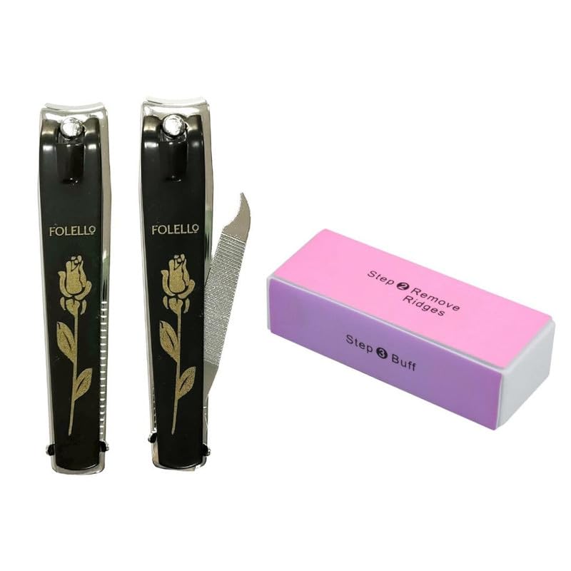 Image of FOLELLO Super Saver Nail Cutter Set Combo (NAILCUTTERSET 01 FL)