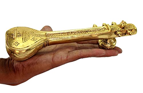Esplanade VEENA TABLA AND HARMONIUM SET Brass Miniature Musical Set thumb #3