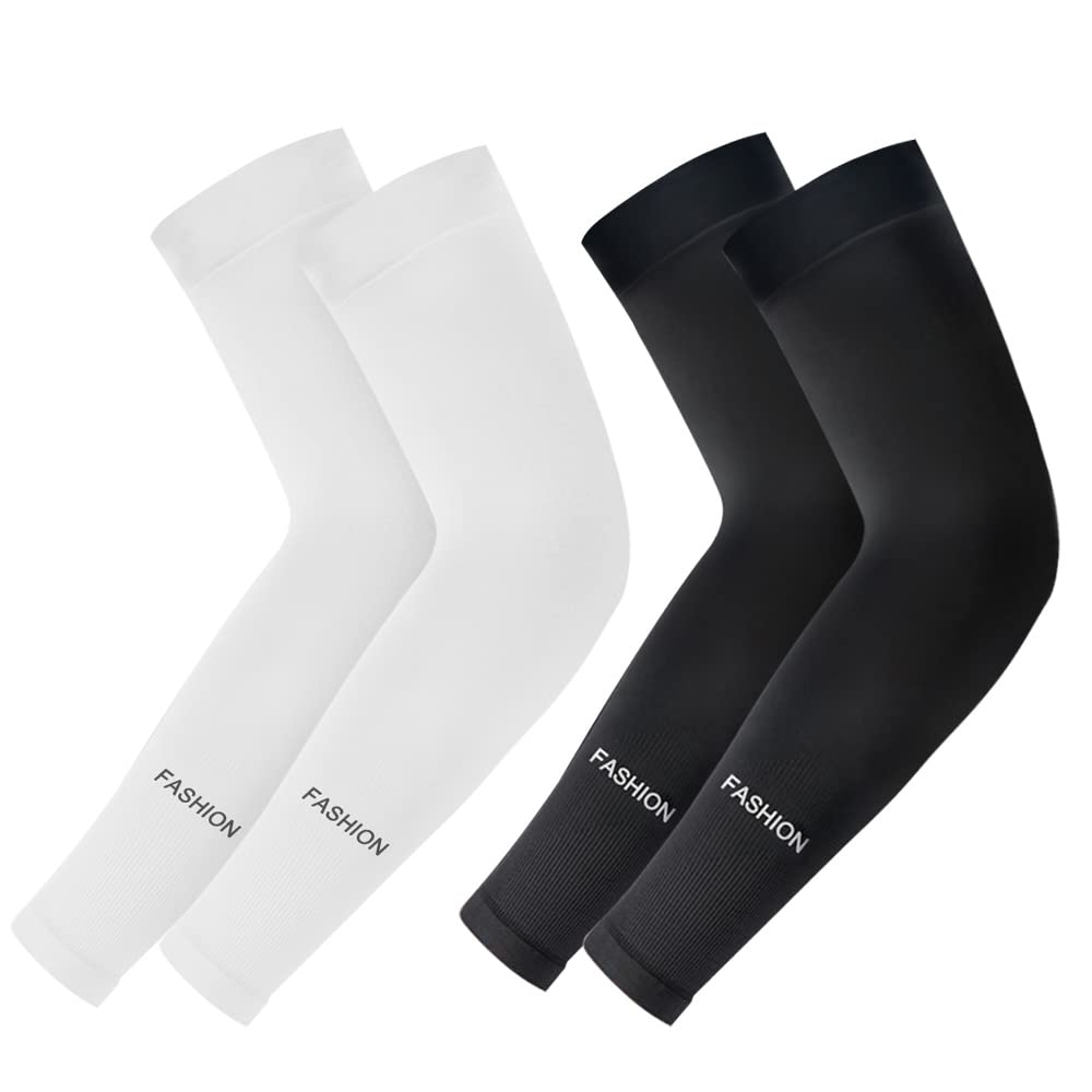 Mangas para Brazo Elásticas de Protección UV Enfriamiento Transpirables para Ciclismo Deportes