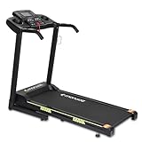 ZRNONAOZ Treadmill with with 12% Auto Incline and Bluetooth Speaker, 18" Wide Folding Treadmill with 15 Programs LCD Display, Running Machine 2.5HP Up to 8.5 MPH Speed, 300 LBS Capacity, for Home Use