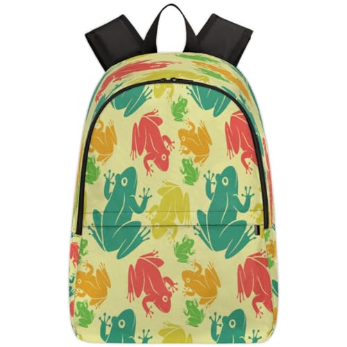 Sac à dos enfant grenouille TropicalLife pour soulager le dos à l'école