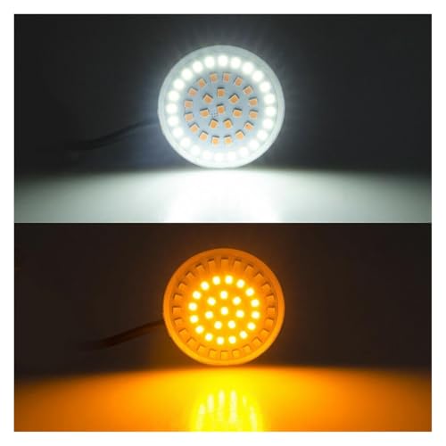 Clignotant LED pour moto 1157 avec lentille fumée Harley - 5
