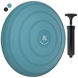 Greater Goods Core Balance Disc - Wobble Cushion for Balance, Exercise, Rehab, and Active Sitting, Deep Sky Blue