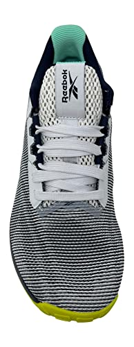 Reebok Men's Nano X1 GRIT Cross Trainer, 10 US, FTWR White/Vector Navy/Court Blue4