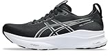 ASICS Men's Gel-Kayano 32 Running Shoes, Black/White, 9 Wide