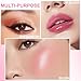 Meilury 6 PCS Hydrating Lip Oil, Big Brush Head Lip Glaze Shiny Transparent Lip Glow Oil, Nourishing & Non-sticky Long Lasting Fresh Clear Smooth Lip Care Plumping Lip Oil (SET B)