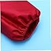 FIXOSHEE 2 Pairs Oilproof Cuff Covers Kitchen Cleaning Tool Arm Sleeve Protectors for Cooking Dishwashing Elastic Design for Easy Wear Red Color Suitable for Adults