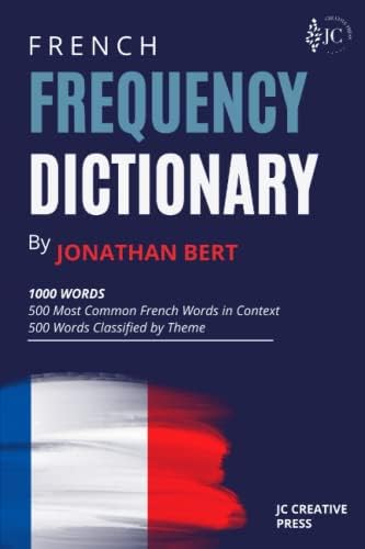 French Frequency Dictionary: 1000 Most Common French Words, Everyday ...