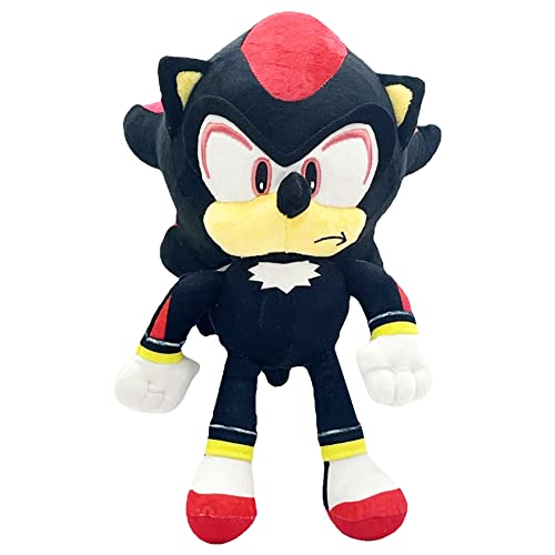 IFHDO Hedgehog Plüschtier, Sonic Plüschpuppe Stofftier Puppe Plüsch Niedliche Cartoon Charaktere Christmas Dekoration Schmuck für Mädchen Jungen (30cm) Cover