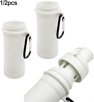 Compact for CIRKUL Flavor Cartridge Case, Leak-Proof Storage Holder Compatible with for CIRKUL Sips, ABS Plastic for Travel Use(2 Pack)
