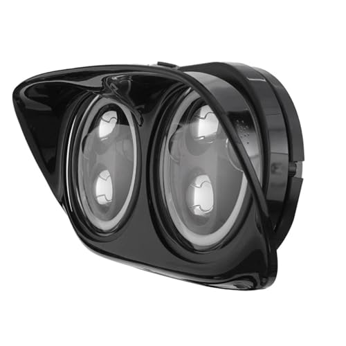 Phare de moto double faisceau pour les longs trajets en Harley