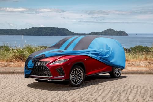 Image of Kaugung Car Cover Waterproof Custom Fit Lexus RX 350(1997-2025), Full Exterior Cover for Automobiles Lightweight Resistant Outdoor Sun UV Rain Dust Snow Wind Protection.