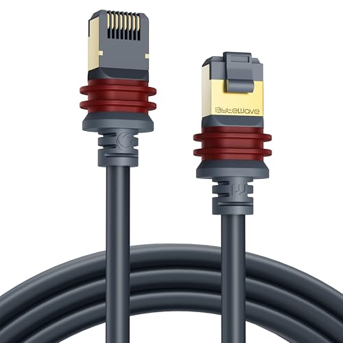 ByteWave Starlink Gen 3 Cable 100FT/30M, Starlink Cat 5e Ethernet Replacement Extension Cable [Special Plug Design, High-Speed Transmission] Starlink Gen 3 Accessories Waterproof (Gray)