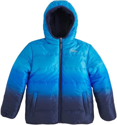 Eddie Bauer Kids Reversible Plush Hoodie Jacket (US, Alpha, Small, Regular, Medieval Blue)4