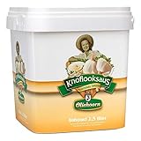 Oliehoorn Salsa de ajo - cubo 2,5 litros