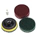 Scrubber Pads, Metal Polishing Drill Pads, for Tile