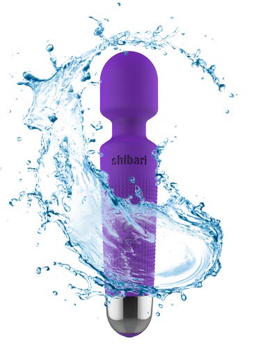 Shibari Mini Halo Vibrator, Wand Massager, Cordless, Quiet, High Power & Waterproof, Vibration Clitoris Stimulation, Adult Sex Toys, Personal Vibe for Women ()