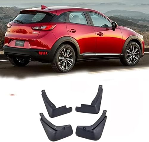 Bavettes pour Mazda CX-3 2016-2019 garde-boue voiture sans percer
